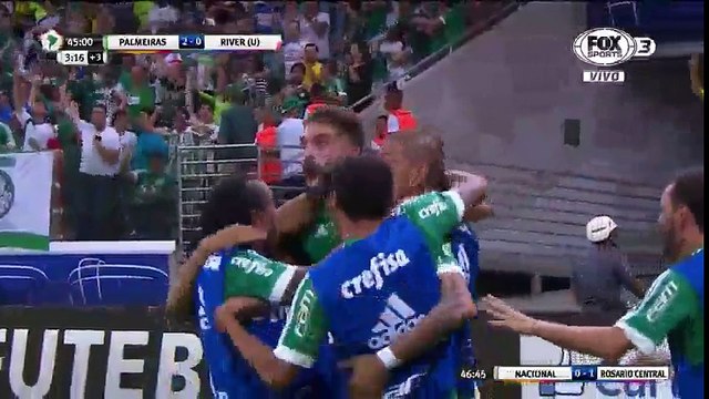 Palmeiras 4 - 0 River Plate All goals Copa Libertadores 15-04-2016 HD