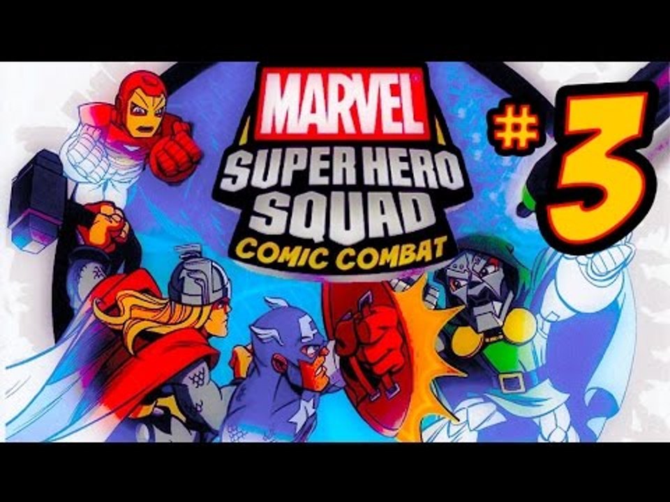 Marvel Super Hero Squad: Comic Combat Walkthrough Part 3 (PS3, X360, Wii) Level 2 - 2