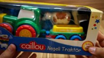 Caillou Traktör Oyuncak Seti  Caillou Playset PBS #2 - Kayu Oyuncakları - Caillou İzle