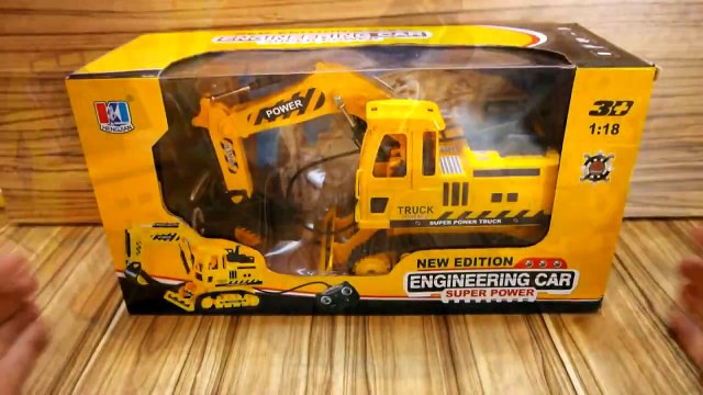 Kumandalı Oyuncak Kepçe Paletli Excavator izle Remote Constraction Toys - İş Makinesi Oyuncaklar