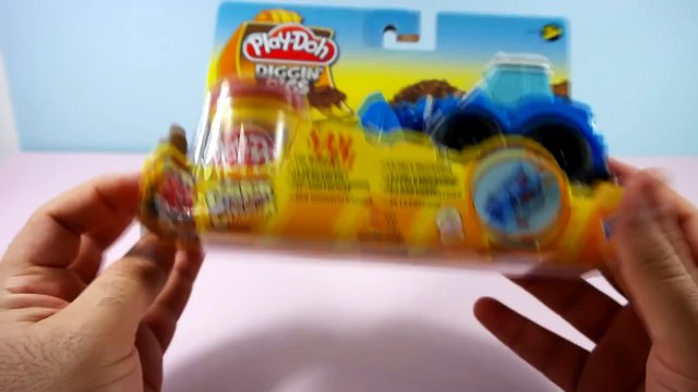 Play-Doh Oyun Hamuru ve Kepçe ile Duvar Yapımı Tonka Chuck Play-Dough Diggin Rigs Seti