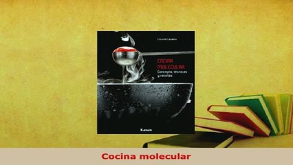 Download  Cocina molecular Ebook