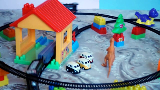 19 Parça Pilli Tren Seti - Oyuncak Tren Seti Train Set For Kids - Oyuncaklar