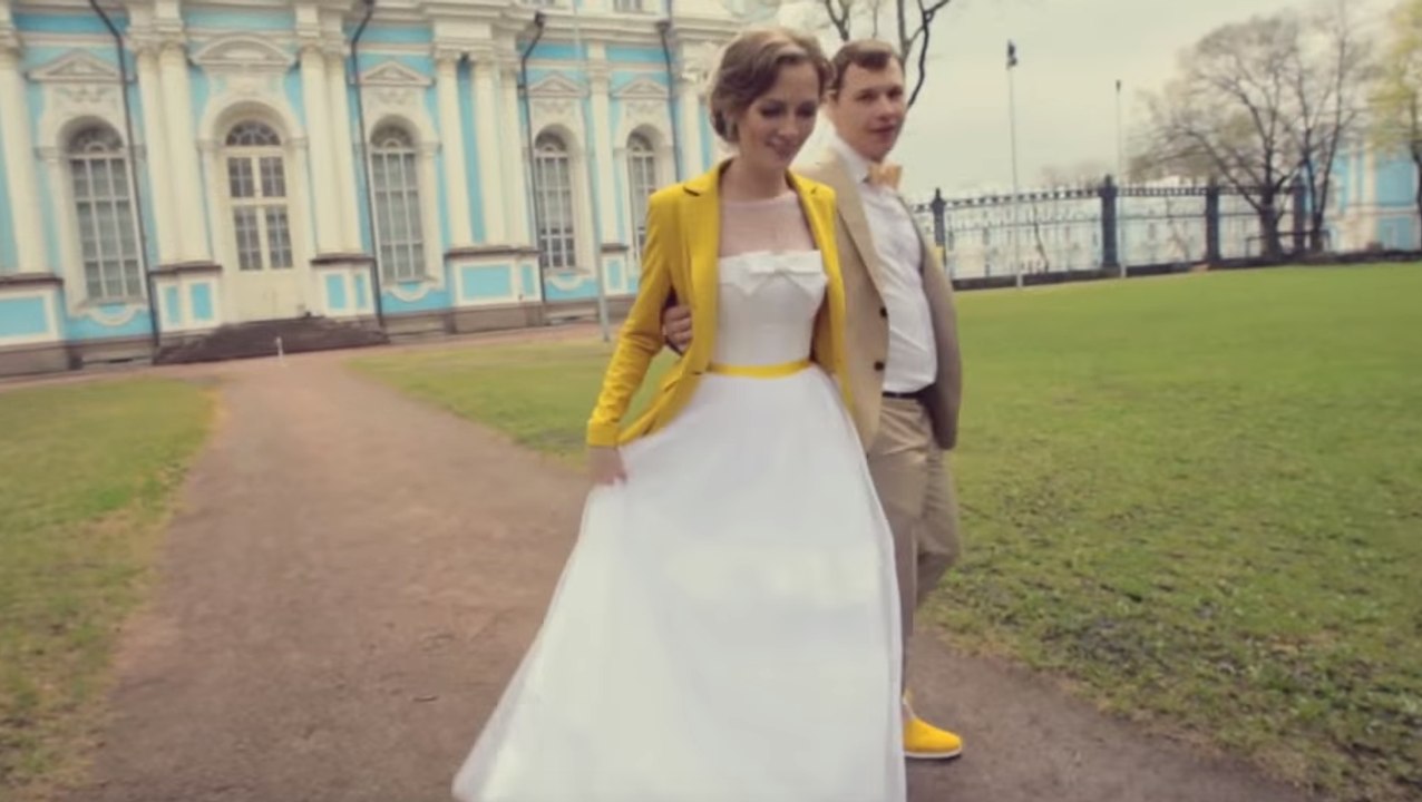 Свадьба в жёлтом цвете