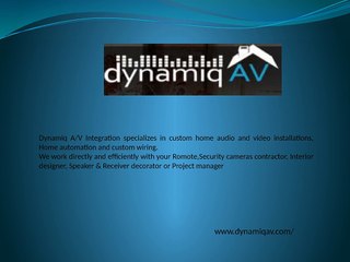 Projector Company installation Houston