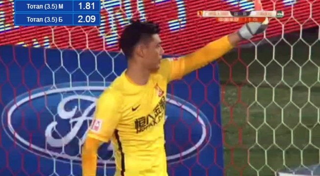 Ryan McGowan Goal Guangzhou Evergrande 0-1 Henan Jianye 15.04.2016 HD