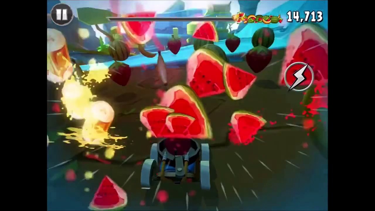 Angry Birds Go! Gameplay Walkthrough Part 6 - Rocky Road Track 2 World 2 (iOS, Android)