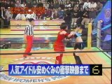 Sexy japanese TV game #3  funny female wrestling