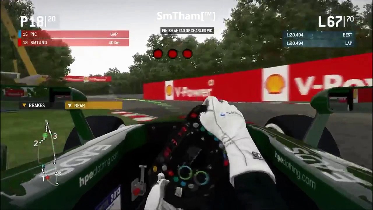 F1 2013 Scenario Mode (Team Mate Battle) Setting The Standard