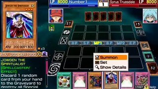 Yu-Gi-Oh! GX Tag Force 3 win with 1 move ( jowge the spiritualist )