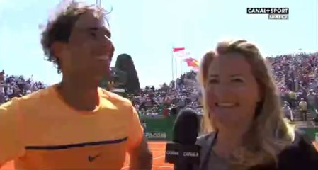 Rafael Nadal On-court interview / QF Monte-Carlo 2016