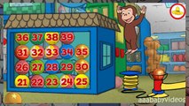 CURIOUS GEORGE ✿ Learn Numbers & Counting in English for toddlers & kids Learning Game Compilation