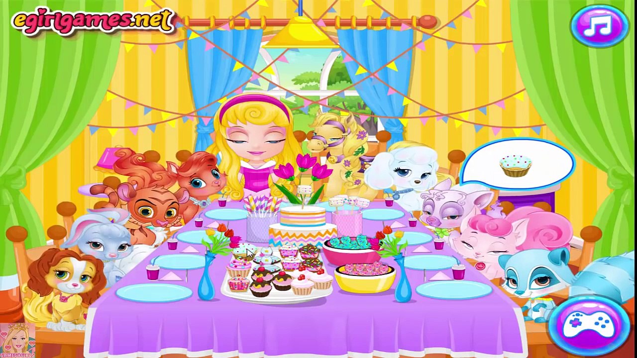 Baby Barbie Palace Pets PJ Party - Palace Pets Games for Kids