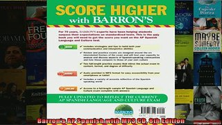 FREE DOWNLOAD  Barrons AP Spanish with MP3 CD 8th Edition  DOWNLOAD ONLINE