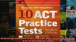 Free PDF Downlaod  McGrawHill Education 10 ACT Practice Tests 4th Edition McgrawHills 10 Act Practice  DOWNLOAD ONLINE