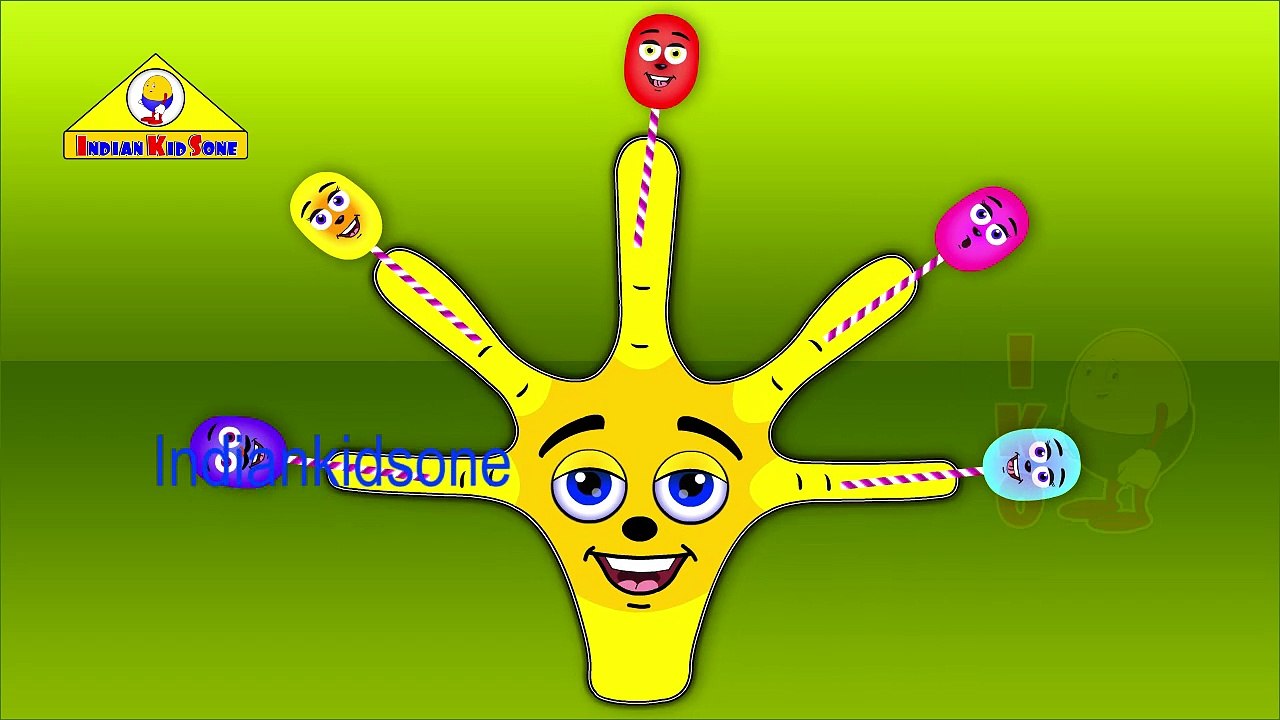 Lollipop Finger Family Nursery Rhyme - Finger Family Song For Children