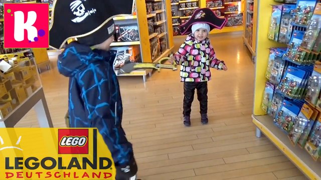 Германия #3 Леголенд шоппинг в Лего Сторе и едем на пару дней в Мюнхен с Мисс Катя и Максом Legoland go to Munich 2016