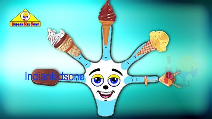 Ice Cream Cone Finger Family - Nursery Rhymes for kids