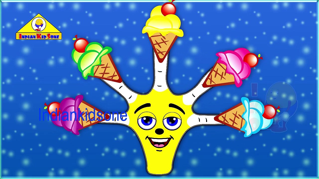 Ice Cream Cone Finger Family - Nursery Rhymes
