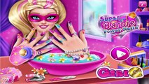 Super Barbie Power Nails - Super Barbie Games for Kids
