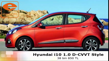 Sıfır otomobil modelleri ve fiyatları 2016