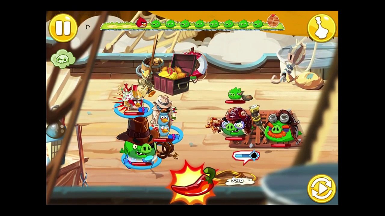 Angry Birds Epic: Pigiana Jones Bad Piggies Cave 3 Misty Hollow 8