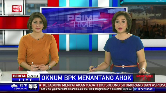 Tanggapan Ketua BPK Terkait Anak Buahnya Tantang Ahok