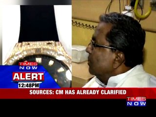 CM's Hublot Watch now State Property