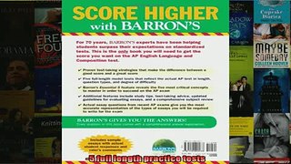 READ book  Barrons AP English Language and Composition 5th Edition Barrons AP English Language  READ ONLINE