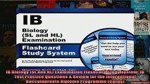 READ book  IB Biology SL and HL Examination Flashcard Study System IB Test Practice Questions   FREE BOOOK ONLINE