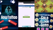 New Modded Clash Of Clans Hack_Mod Apk No Root 2016
