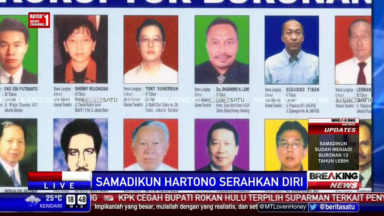 Breaking News: Buronan Samadikun Hartono Tiba di Jakarta Besok