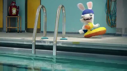 Les Lapins ne savent pas nager   The Lapins Crétins [FR]