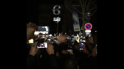 New Years Eve Countdown Fireworks Paris 2016