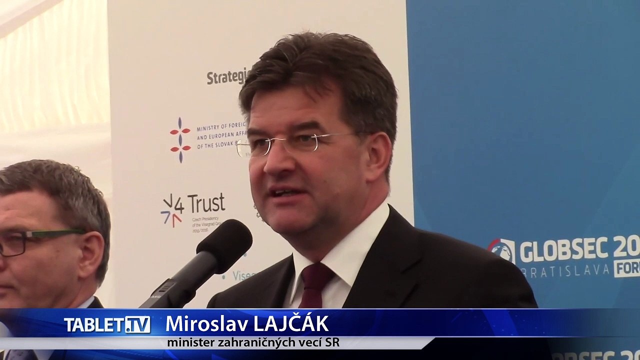 GLOBSEC- M. Lajčák: V Bratislave máme 10 ministrov zahraničných vecí 