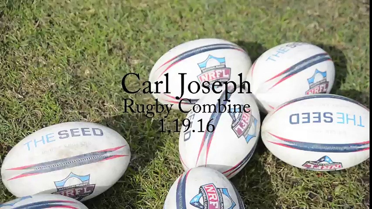 Carl Joseph, du football américain au rugby