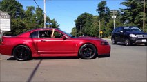 Powerslides, burnouts, loud revs, loud accelerations!!!! the Mustang gang!