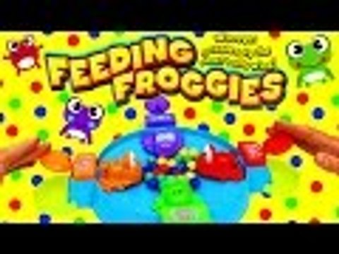 Disney | Feeding Froggies Game! Board Game Like Hungry Hippos Family Game Night Challenge by DisneyCarToys