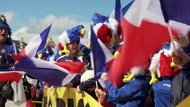 Nancy fête le passage du Trophée de l'EURO 2016