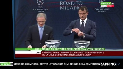 Ligue des Champions : Revivez le tirage des demi-finales de la compétition