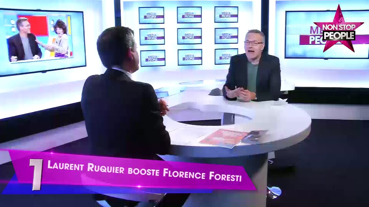 Laurent Ruquier booste Florence Foresti, Pierre Ménès évoque son poids et Jean-Paul Belmondo gâte sa fille, le TOP 3 des news people