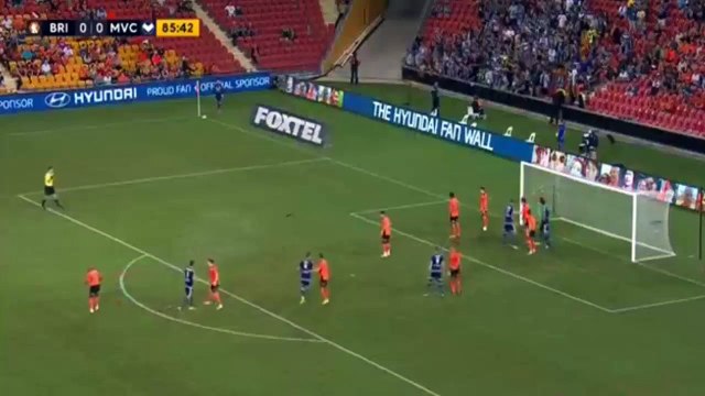 Brisbane Roar FC 2-1 Melbourne Victory Besart Berisha Goal Australian A-League 05-04-2016 HD
