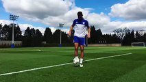 Juggling skill from Chelsea player Ruben Loftus-cheek