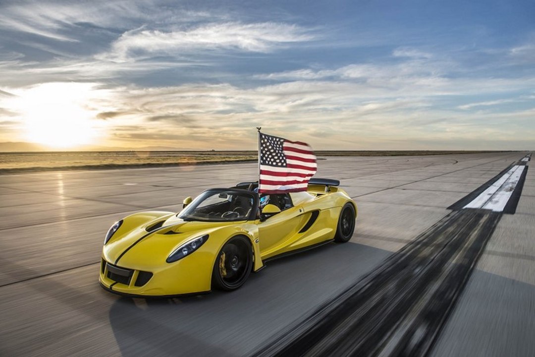 Hennessey Venom GT Spyder : le cabriolet le plus rapide du monde