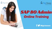SAP BO 4.1 Administration Training Videos | SAP BO 4.1 Administration Tutorials