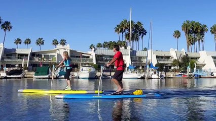 Ils inventent une nouvelle activité aquatique qui fait rêver à partir du paddle