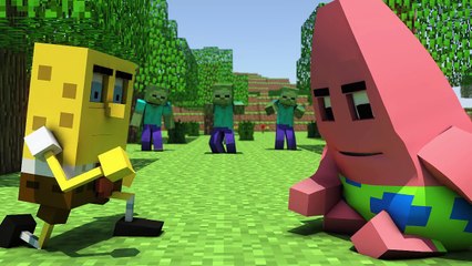 "Spongebob in Minecraft 2" - Animation