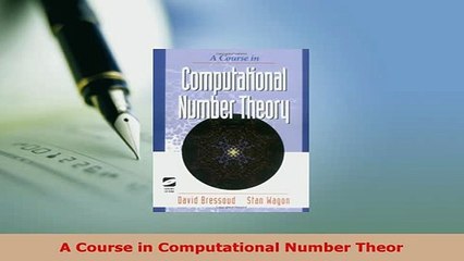 Download & Read 'A Course in Computational Number Theory' PDF 📘