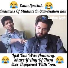 Exam Special Reaction Students Examination Hall