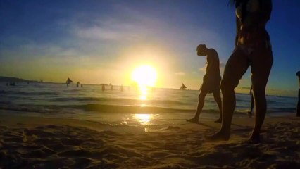 TIMELAPSE SUNSETS: White Beach Boracay, Philippines 2016 GoPro